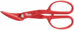 Offset Compound Tinner - Cuts Up to 18 Gauge Steel, 11.3 Inch Length, Forged Steel Blades