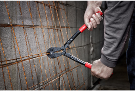 14 Inch Bolt Cutter, Cutting Capacity 5/16 Inch, Forged Steel Blades