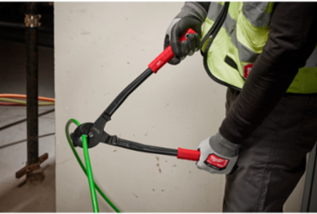 17 Inch Utility Cable Cutter, 350 MCM Capacity, Forged Steel Blades