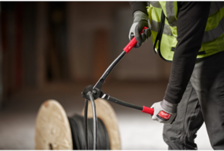 17 Inch Utility Cable Cutter, 350 MCM Capacity, Forged Steel Blades
