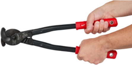 17 Inch Utility Cable Cutter, 350 MCM Capacity, Forged Steel Blades