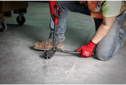 18 Inch Bolt Cutter, Max Cut Capacity 3/8 Inch, Forged Steel Blades