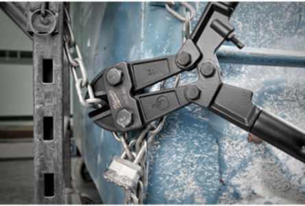 30 Inch Bolt Cutter, Forged Steel Blades, Max Cut Capacity 1/2 Inch