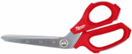 Jobsite Offset Scissors 4.5 Inch Blade, All-Metal Handles, Bolt Lock Technology