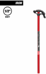 1/2 Inch EMT Iron Conduit Bender with High Contrast Markings, 6.13 Pounds