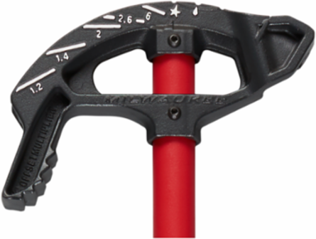 3/4 Inch Iron Conduit Bender, 7.56 Pounds, Steel Handle, Heavy Duty