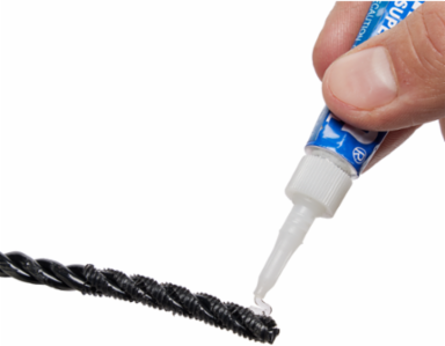 Polyester Fish Tape Repair Kit - Includes Non-Conductive Tips & Metal Leaders