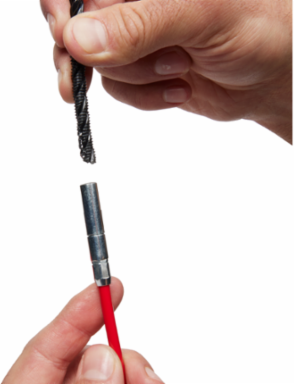 Polyester Fish Tape Repair Kit - Includes Non-Conductive Tips & Metal Leaders