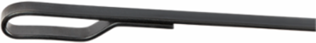 Steel Fish Tape 60 Inch, Flexible Blue Tempered Steel, Anti-Catch Tip