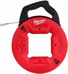 240 Ft. Steel Fish Tape, 1/8 in. Width, Multi-Position Handle