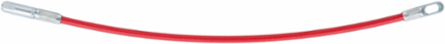 Metal Fish Tape Flexible Leader, 12 Inch Overall Length, Steel Material