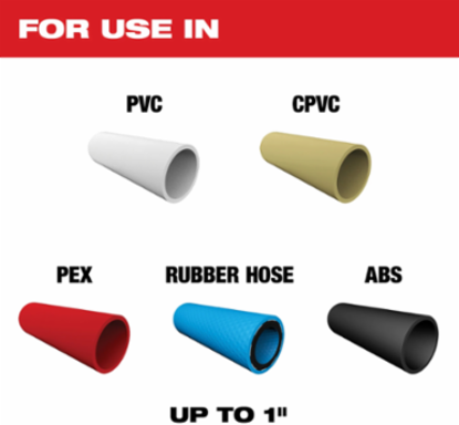 PEX & Tubing Cutter, 1 Inch Capacity, Metal Core, Easy Locking Mechanism