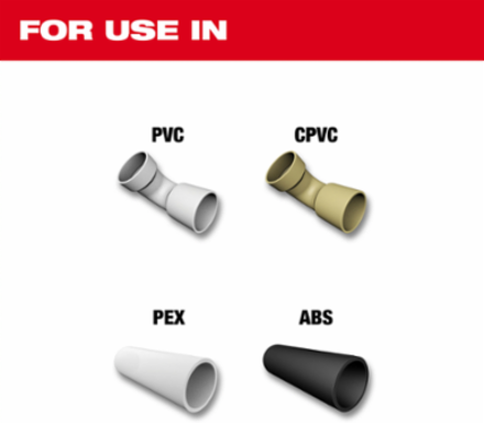 PEX Cutting Wheel for 1.3 Inch Diameter Pipes, High Carbon Steel Construction