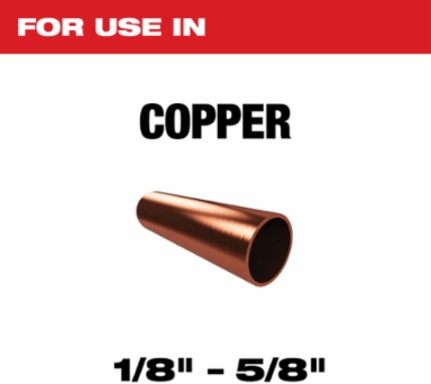 1/2 Inch Mini Copper Tubing Cutter, Aluminum, 0.125-0.625 Inch Cut Capacity