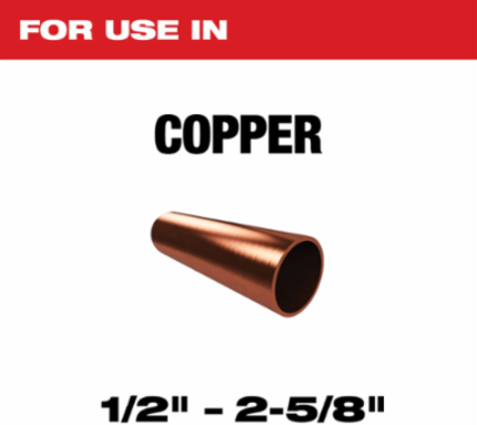 2-1/2 Inch Quick Adjust Copper Tubing Cutter, 2.625 Inch Max Cutting Diameter, 1.975 Pounds