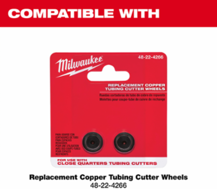 Close Quarters Tubing Cutter 0.75 Inch Aluminum Compact Design