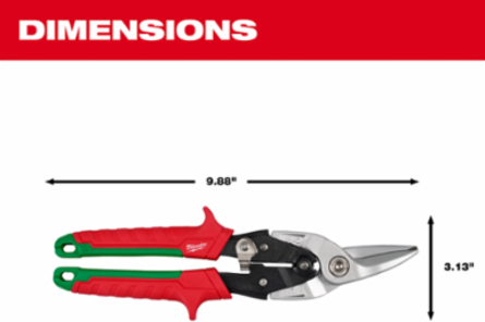 Right Cutting Aviation Snips