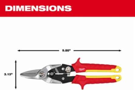 Straight Cutting Aviation Snips