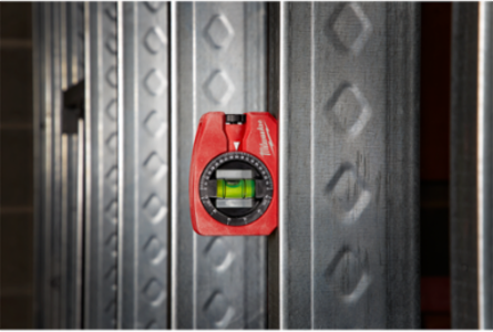 4 Inch Pocket Level with Magnified Vial & Heavy-Duty Aluminum Construction