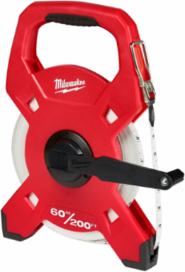 200 Ft Fiberglass Open Reel Long Tape - GRIME GUARD™ Blade Wiper, 3:1 Gear Ratio