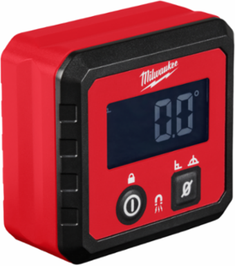 Digital Angle Gauge with Magnetic Base, 0 to 90-Degree & 0 to 180-Degree Range