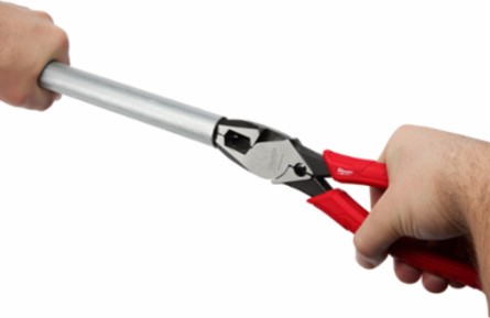 9" Comfort Grip High Leverage Lineman's Pliers w/ Crimper