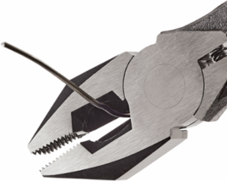 Ironworker's Pliers with Iron Carbide Edge, 9 Inch Handle Length, 0.82 Pound Weight