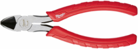 7 Inch Diagonal Cutting Pliers, Iron Carbide Edge, 0.86 Inch Jaw Capacity, Insulated Handles