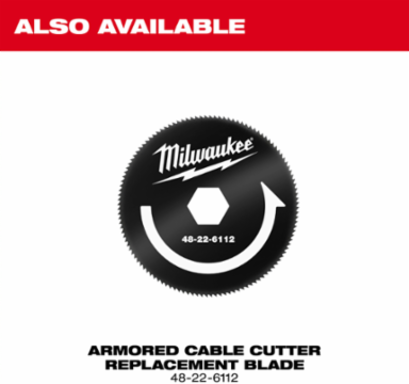 Armored Cable Cutter for MC, AC, BX - Cuts 3/8 Inch, 7.41 Inch Size