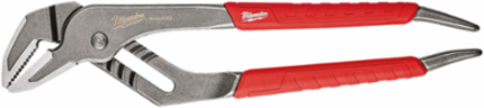 12 Inch Straight-Jaw Pliers with 2-1/4 Inch Jaw Capacity and Insulated Handle