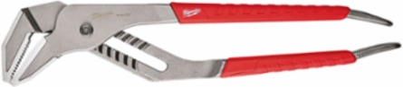 16 Inch Straight-Jaw Pliers, 4-1/4 Inch Jaw Capacity, Forged Alloy Steel