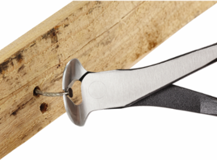 7 Inch Nipping Pliers, Steel, 0.75 Inch Jaw Tip Size, 0.71 Pounds