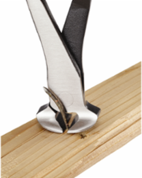 7 Inch Nipping Pliers, Steel, 0.75 Inch Jaw Tip Size, 0.71 Pounds
