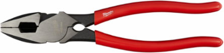 High Leverage Lineman's Pliers, 5 Inch Handle Length, 1.44 Inch Jaw Capacity