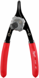 Convertible Snap Ring Pliers 0.038 Inch Tip, 45° Angle, 6 Inch Length