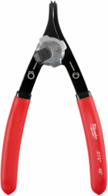 0.070 Inch Convertible Snap Ring Pliers, 45° Angle, 7.32 Inch Length