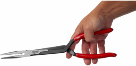 13 Inch Long Reach Needle Nose Pliers with 3-1/4 Inch Jaw and Ergonomic Grip