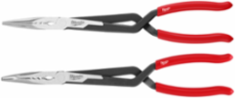 13 Inch Long Reach Pliers Set, Needle Nose, 3-1/4" & 3" Jaws