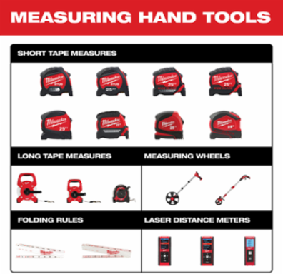 26 ft Compact Tape Measure with 12 ft Reach, Nylon Coated Blade