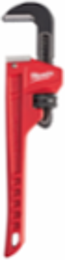 10 Inch Steel Pipe Wrench - Adjustable, 1.5 Inch Maximum Opening, Ergonomic Design