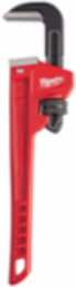 12 Inch Steel Pipe Wrench, Adjustable Jaw, 2 Inch Maximum Opening