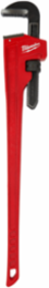 48 Inch Steel Pipe Wrench, 6 Inch Jaw Capacity, Ergonomic Design