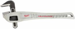 Aluminum Offset Pipe Wrench 14 Inch, Jaw Capacity 2 Inch, Ergonomic Design