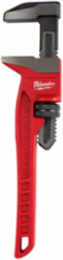 12 Inch Smooth Jaw Pipe Wrench, Jaw Capacity 2-5/8 Inch, Steel
