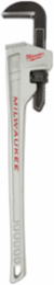 36 Inch Aluminum Pipe Wrench with 5 Inch Jaw Capacity and Ergonomic Handle