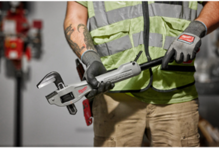 CHEATER Aluminum Offset Pipe Wrench, 13-24 Inch Adjustable, 2.5 Inch Jaw Capacity