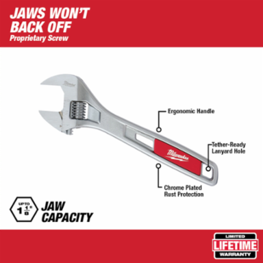 8" Adjustable Wrench