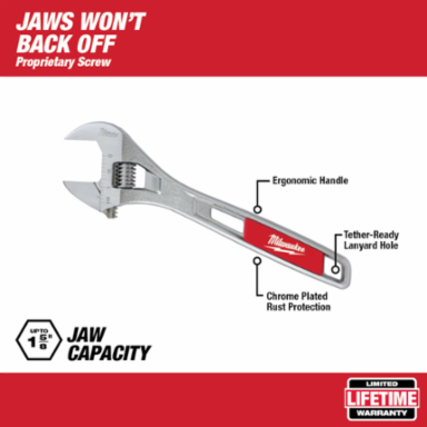 12" Adjustable Wrench