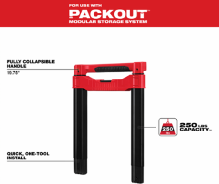 Low-Profile Handle for PACKOUT™ Rolling Tool Box