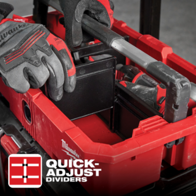 PACKOUT™ Tool Tray 19.8 Inch x 11.7 Inch, 25lbs Capacity, Adjustable Dividers